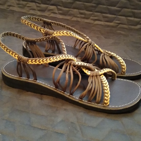 Womens braided slip-on sandal - Picture 4 of 4